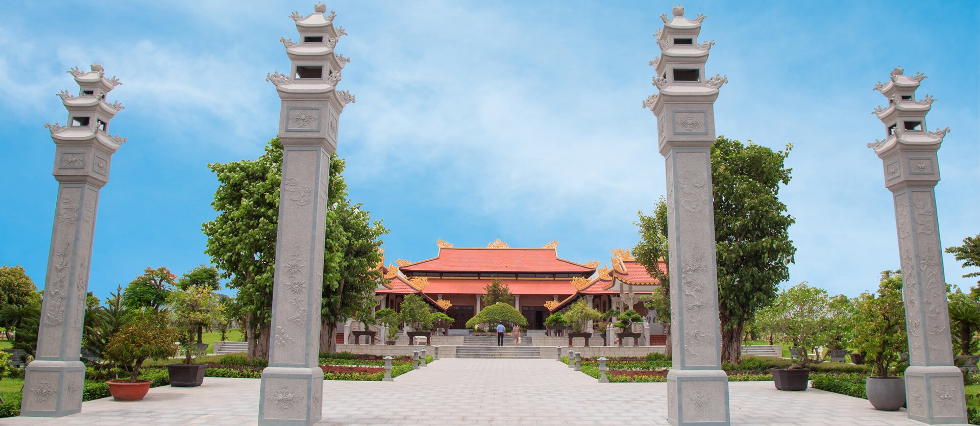 Thiền viện Sala Garden mang đậm văn hóa Á Đông cùng kiến trúc Phật giáo
